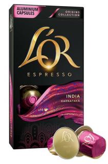 L´OR India - 10 hliníkových kapslí kompatibilních s kávovary Nespresso®*