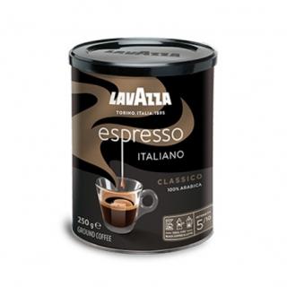 Lavazza Caffé ESPRESSO  italiano  classico mletá káva 250g plechová dóza