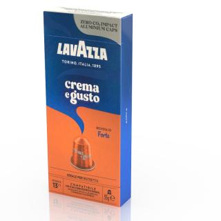 Lavazza Crema e Gusto Forte Alu Kapsle do Nespresso 10 ks