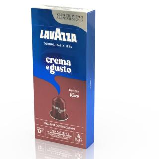 Lavazza Crema e Gusto Ricco Alu Kapsle do Nespresso 10 ks