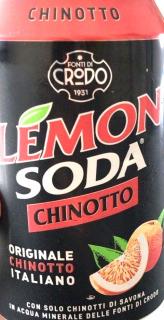 Lemon soda Chinotto talska limonáda 330 ml
