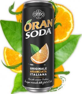 Lemon soda oransoda italska limonáda 330 ml