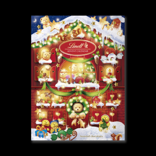 Lindt Advent Calendar Teddy Adventní kalendář 172g