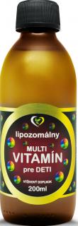 Liposomální multivitamín pro děti 200 ml