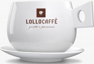 Lollo Caffe MAXI šálek na kávové kapsle a e.s.e. pody s podšálkem 1ks