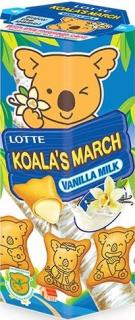 Lotte KOALAS March Vanilla Milk 37g