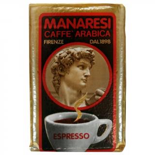 Manaresi Caffe Arabica Espresso mletá káva 250g