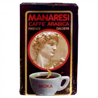 Manaresi Caffe Arabica Moka mletá káva 250g