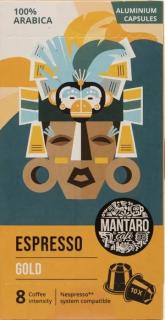 Mantaro Espresso Gold kapsle do Nespresso® 10 ks