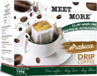 Meet More Drip Coffee Arabica mletá káva 150g