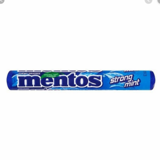 Mentos Strong Mint žvýkací mátové bonbóny 37,5g