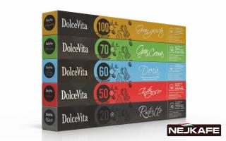 Mix pack kávové kapsle Italfoods Dolce Vita do Nespresso 50 kusů