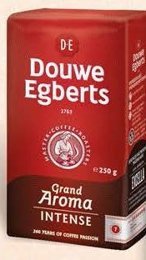 Mletá káva Douwe Egberts Grant Aroma Intense 250 g
