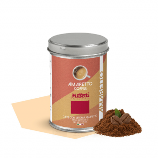 Musetti Amaretto mletá káva s příchutí amaretto dóza 125 g