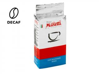 Musetti Caffe decaf bezkofeinová mletá káva 250 g
