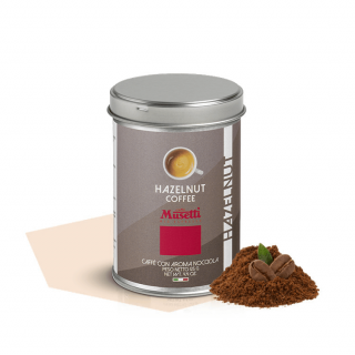 Musetti Hazelnut mletá káva s příchutí lískových oříšků dóza 125g