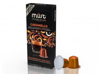Must Caramello hliníkové kapsle  do Nespresso® 10 kusů
