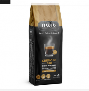 Must Cremoso Bar mletá káva 250g