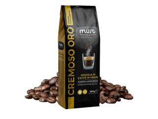 Must Cremoso ORO Zrnková káva 250 g