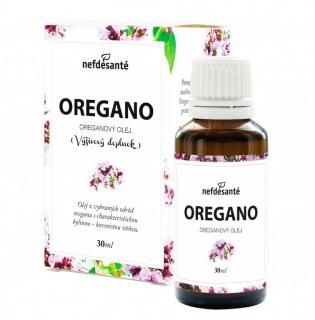 Nefdesanté Oregano oreganový olej kapky 30 ml