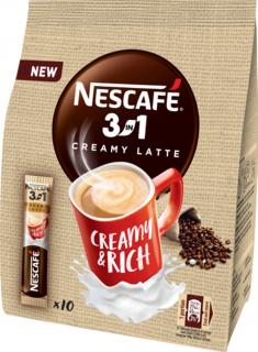 Nescafé 3in1 Creamy Latte instantní káva sáčky 10 x 15 g