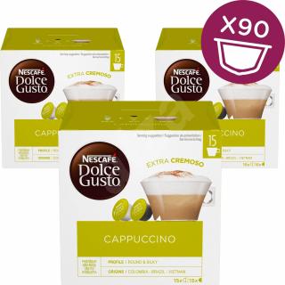 Nescafé Dolce Gusto Cappuccino 3 BALENÍ XXL 3x30ks kapslí