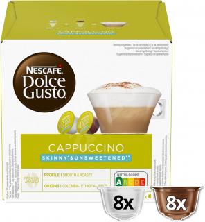 Nescafé Dolce Gusto Cappuccino Skinny Unsweetened 16 ks