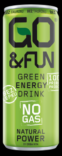 Nesycený energetický nápoj Go & Fun 330 ml
