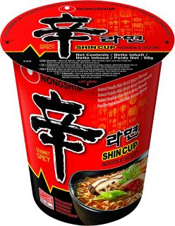 Nongshim CUP Shin Cup pálivá instantní polévka 68g