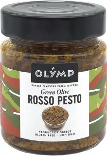 Olymp pesto ze zelených oliv s rajčaty 180 g