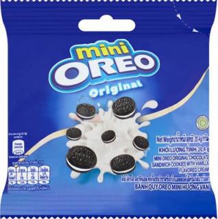 Oreo Mini sušenky Original v pytlíčku 20,4g