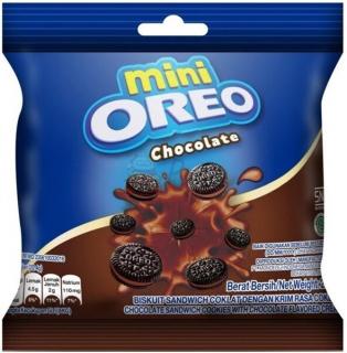 Oreo Mini sušenky s čokoládovou příchutí v pytlíčku 20,4g