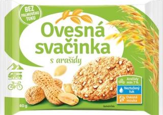 Ovesná svačinka s arašídy 40 g