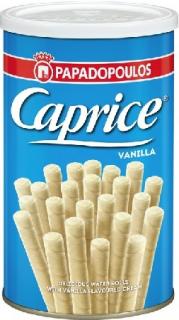 Papadopoulos Caprice plněné trubičky Vanilla 115 g