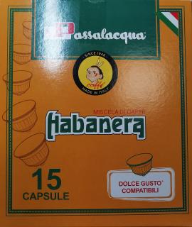 Passalacqua HABANERA kapsle do Dolce Gusto 15 kusů