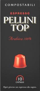 Pellini TOP kompostovatelné kávové kapsle do Nespresso® 10ks