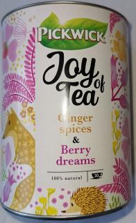 Pickwick Bylinný čaj Joy of Tea Ginger Spices Berry Dreams 30 x 1,75g