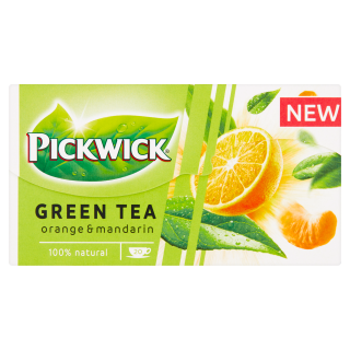 Pickwick Čaj Zelený pomeranč a mandarinka 20x 1,5g