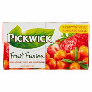 Pickwick Fruit Fusion Čaj jahoda s rakytníkem 20x 1,75g