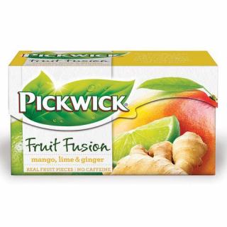 Pickwick Fruit Fusion Čaj mango, limetka a zázvor 20x 1,75g