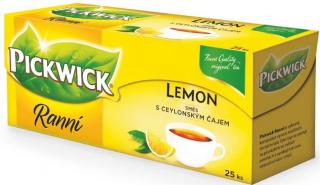 Pickwick Ranní čaj s citronem 25 x 1,75 g