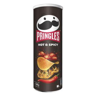 Pringles chipsy hot & spicy ostře pikantní 165g