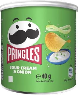 Pringles chipsy sour cream & onion kysaná smetana a cibule 40g