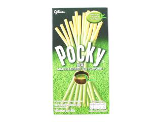 Pšeničné Pocky Matcha Green Tea GLICO 33 g