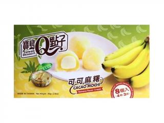 Qmochi Japonské Koláčky s příchutí banánovou 80g