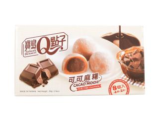 Qmochi Japonské Koláčky s příchutí čokoládovou 80g