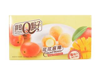 Qmochi Japonské Koláčky s příchutí mangovou 80g