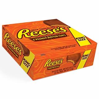 Reese's 4  Peanut Butter Cups King Size 24 x 79 g