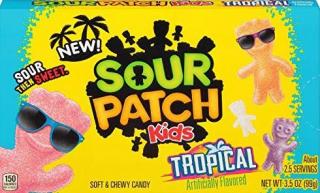 Sour Patch Kids Tropical žvýkací bonbony 99 g