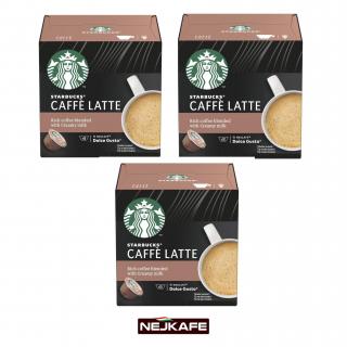 Starbucks® Nescafe Dolce Gusto Caffe Latte,3 x 12 kapslí